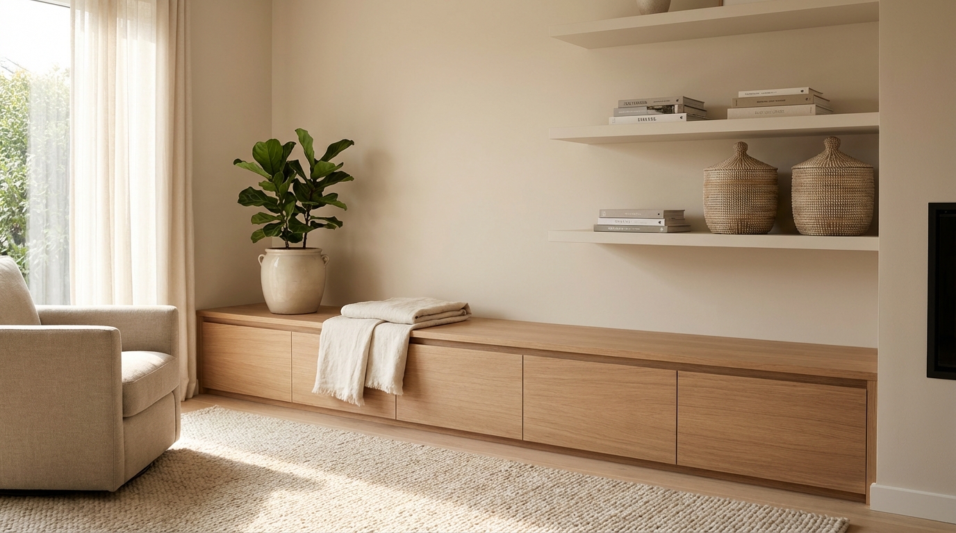 Creating Storage Without Visual Noise